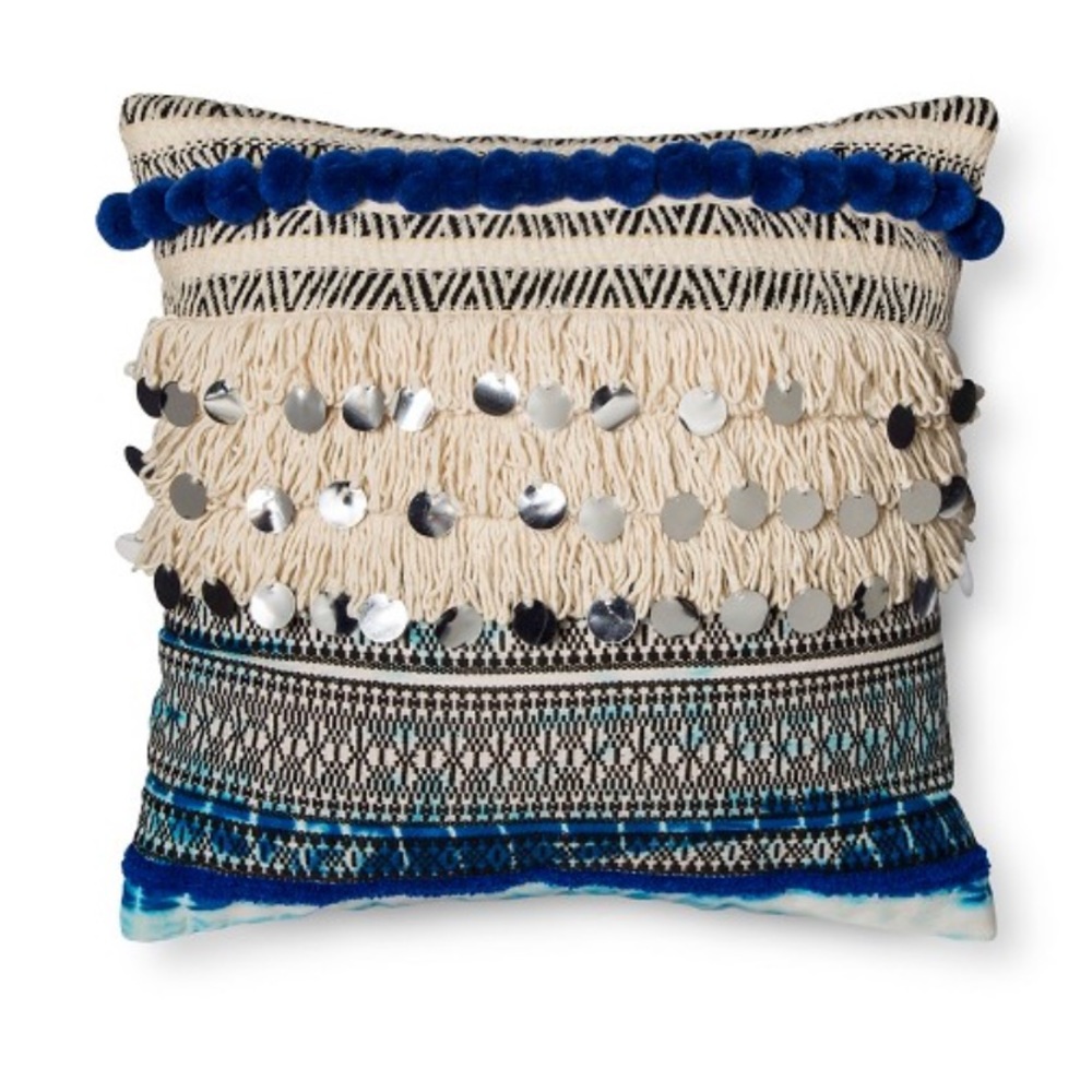 2 pillows!! SUPER pretty! Reg: $19.99 each